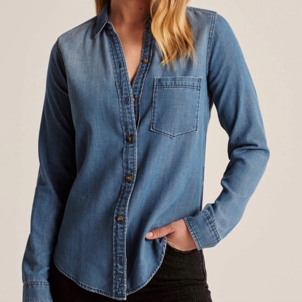 Abercrombie & Fitch Chambray Shirt